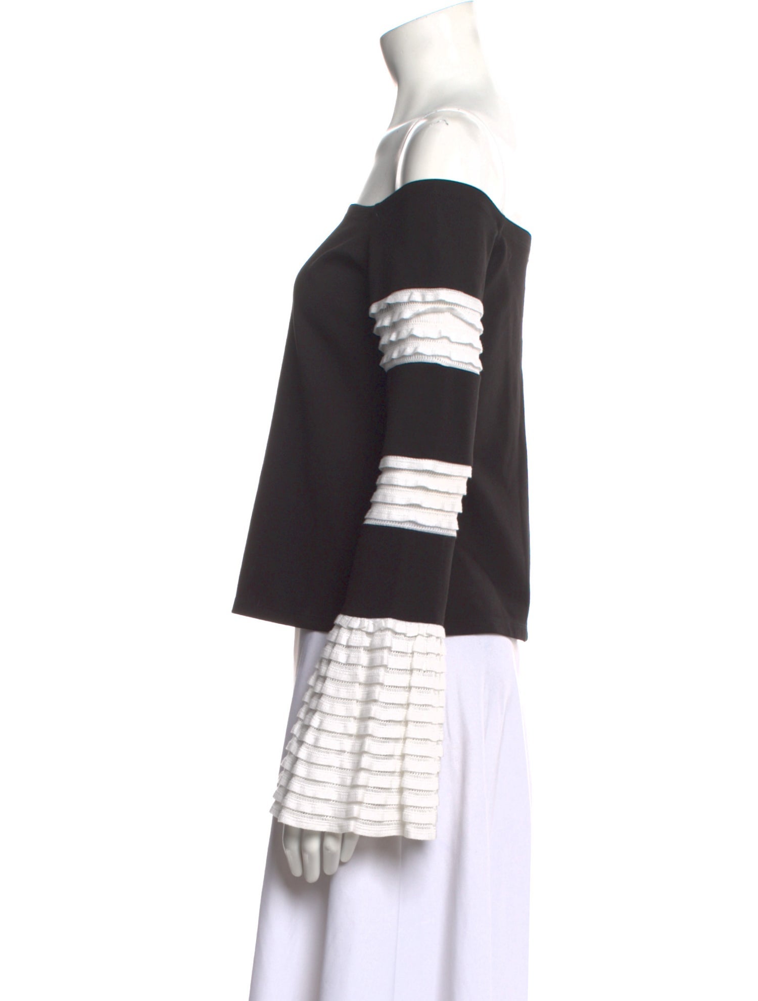 Alexis Striped Off-The-Shoulder Top