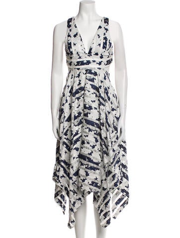 Alexis Dresses Floral Print Long Dress XS