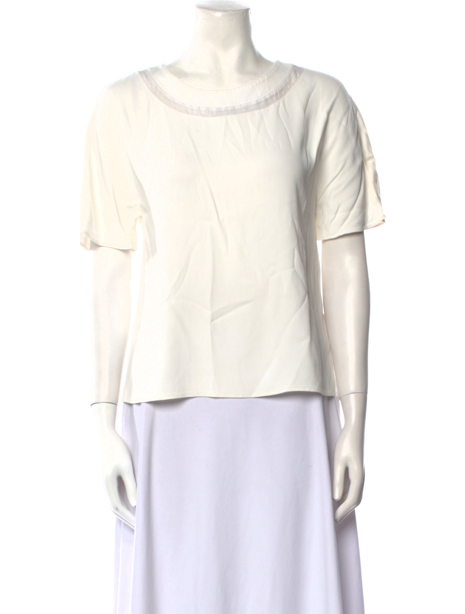 Alexis Bateau Neckline Short Sleeve Top