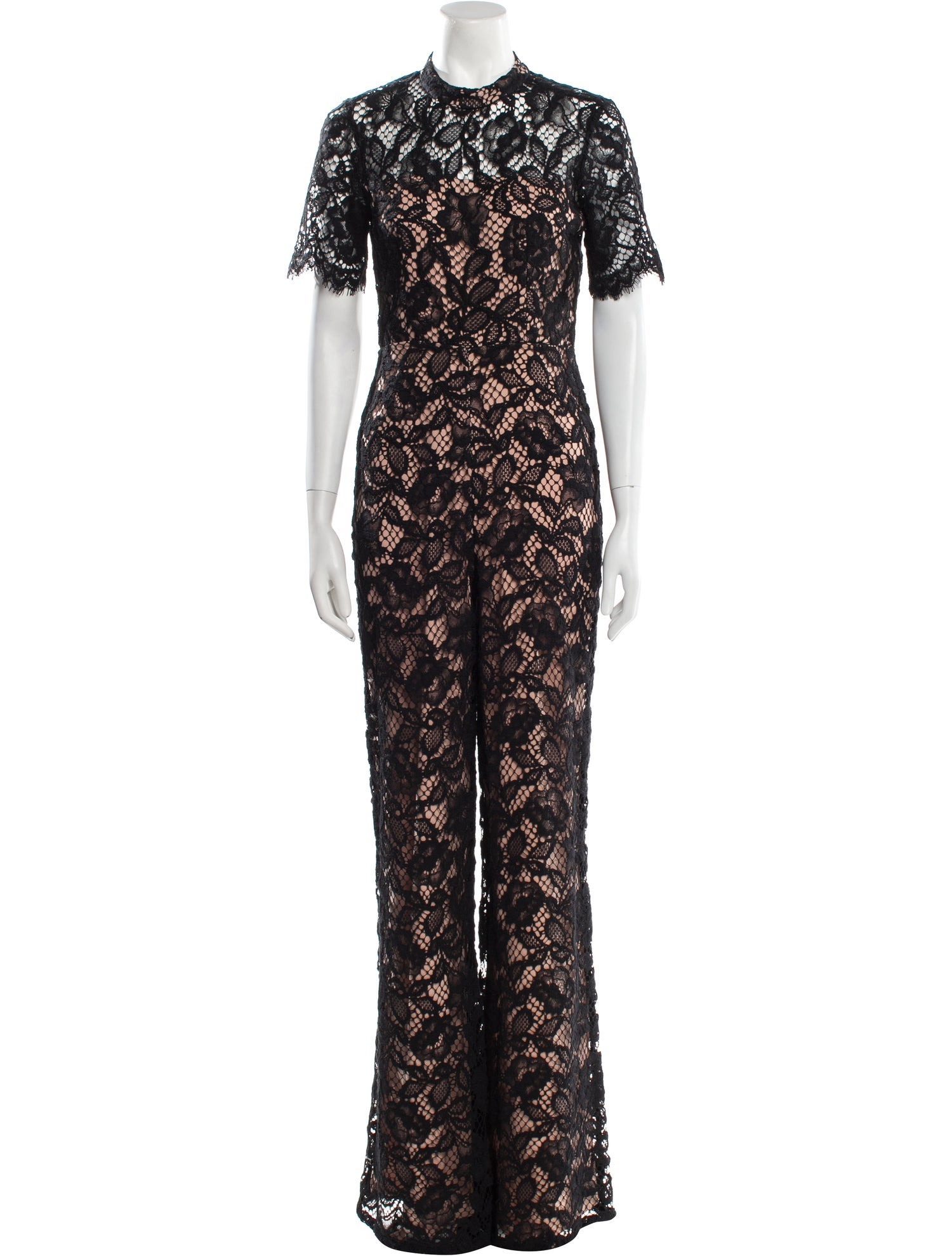 Alexis Lace Lace Pattern Jumpsuit