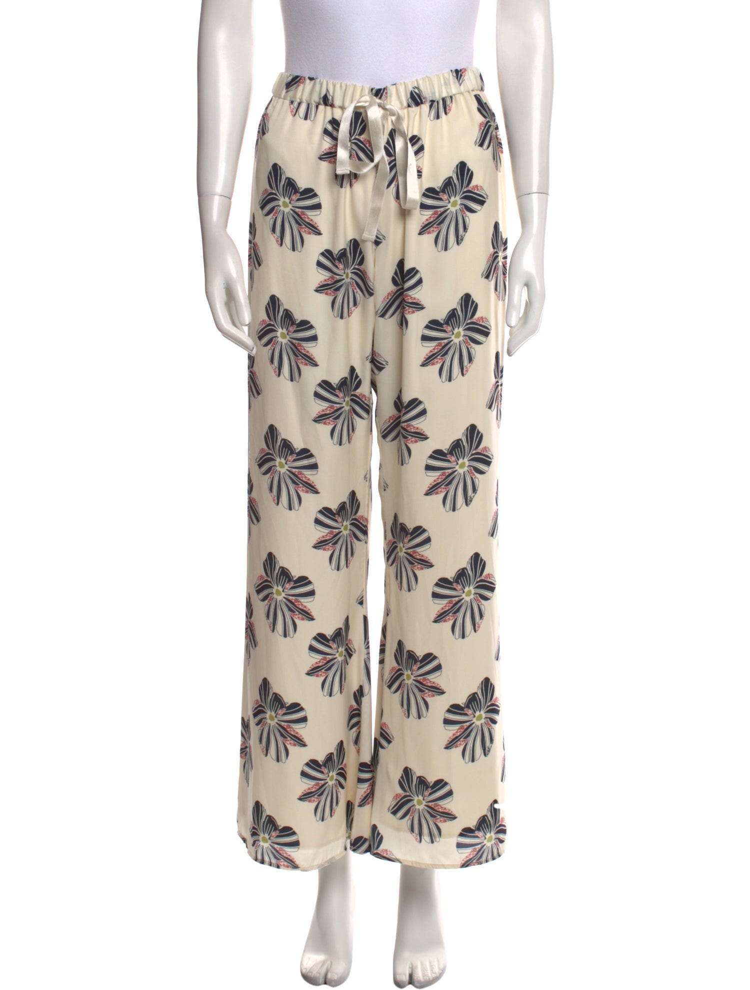 Alexis Floral Print Wide Leg Pants