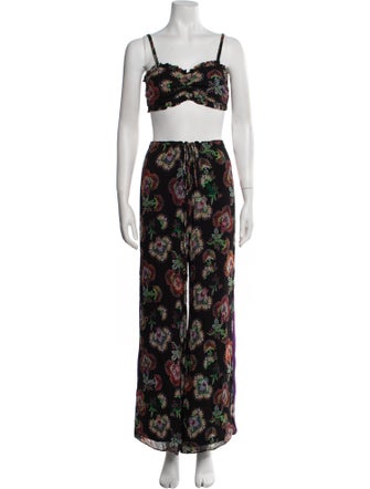 Alexis Floral Print Pant Set