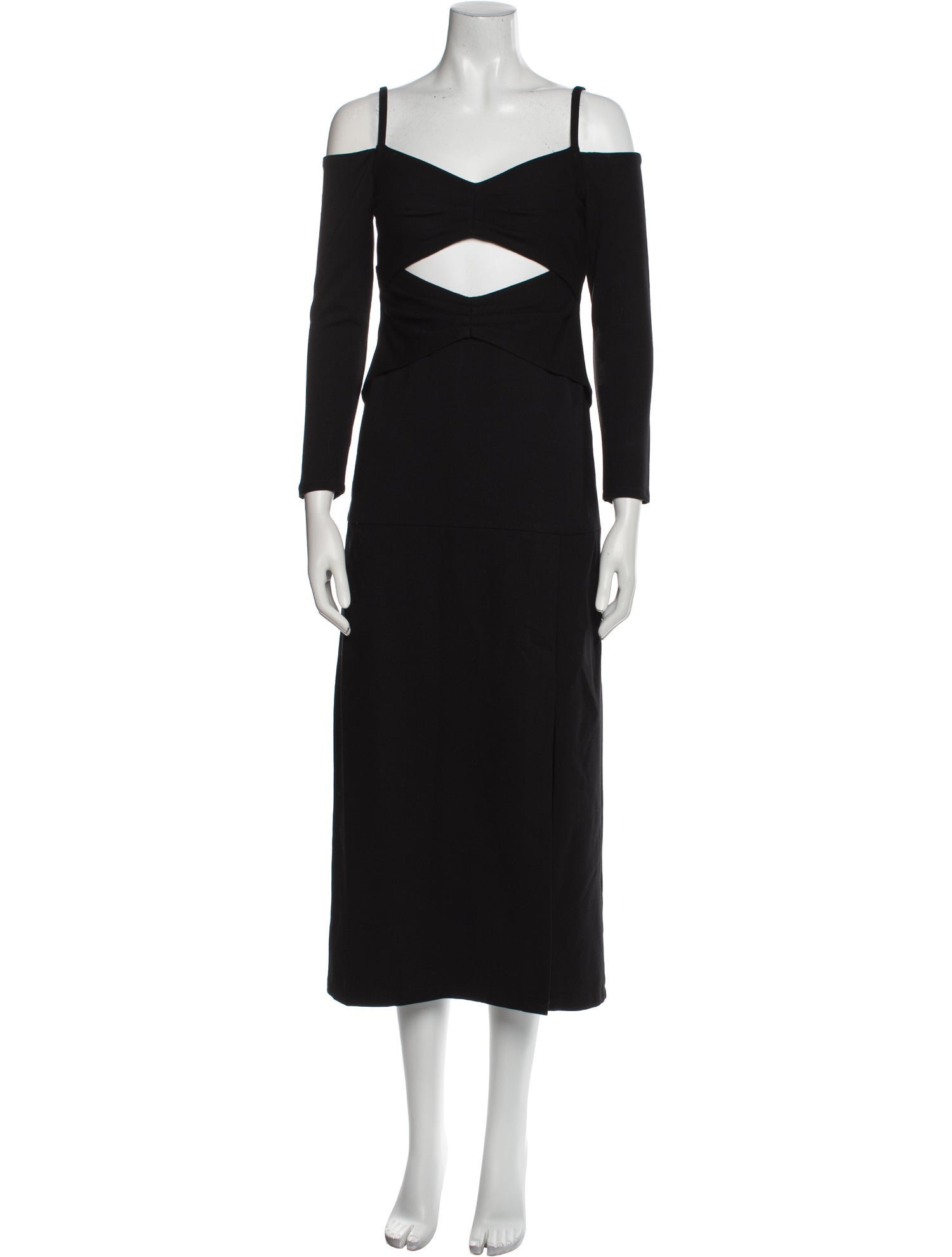 Alexis Square Neckline Long Dress