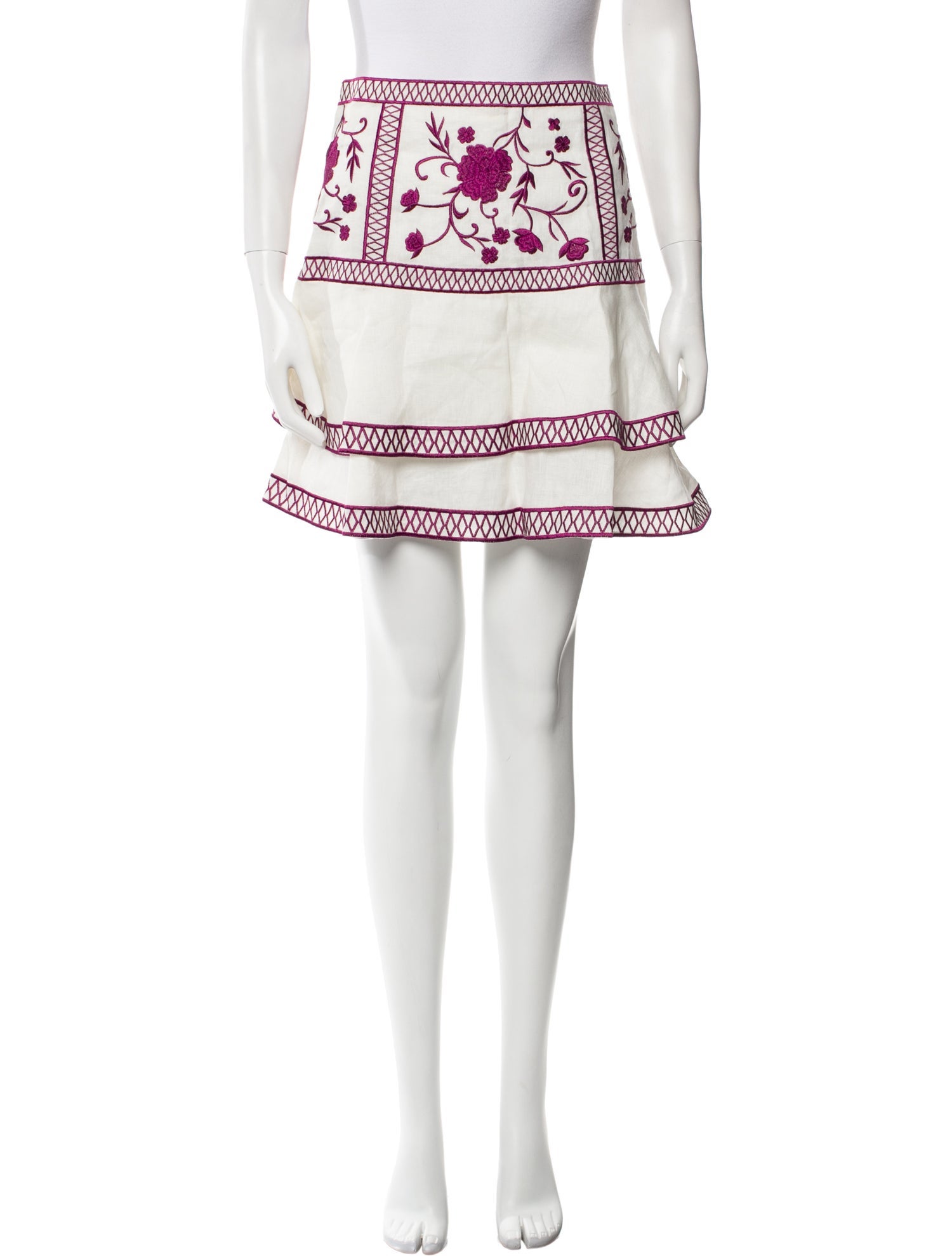 Alexis Linen Mini Skirt