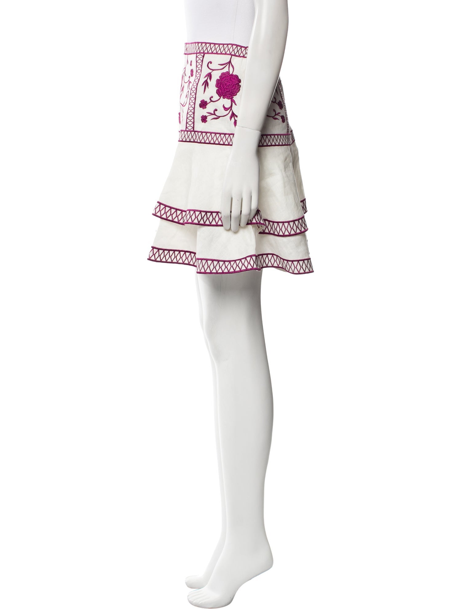 Alexis Linen Mini Skirt