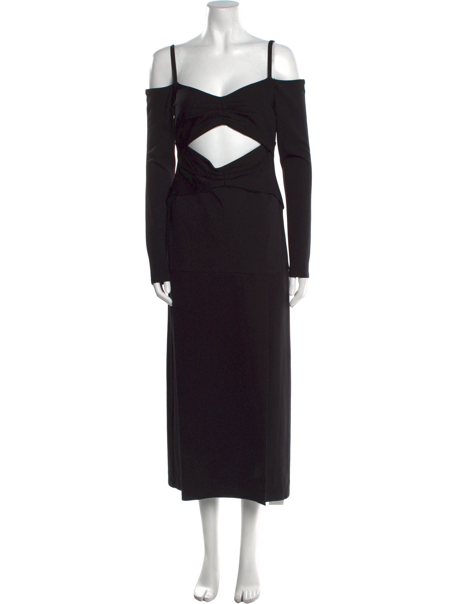 Alexis Square Neckline Long Dress