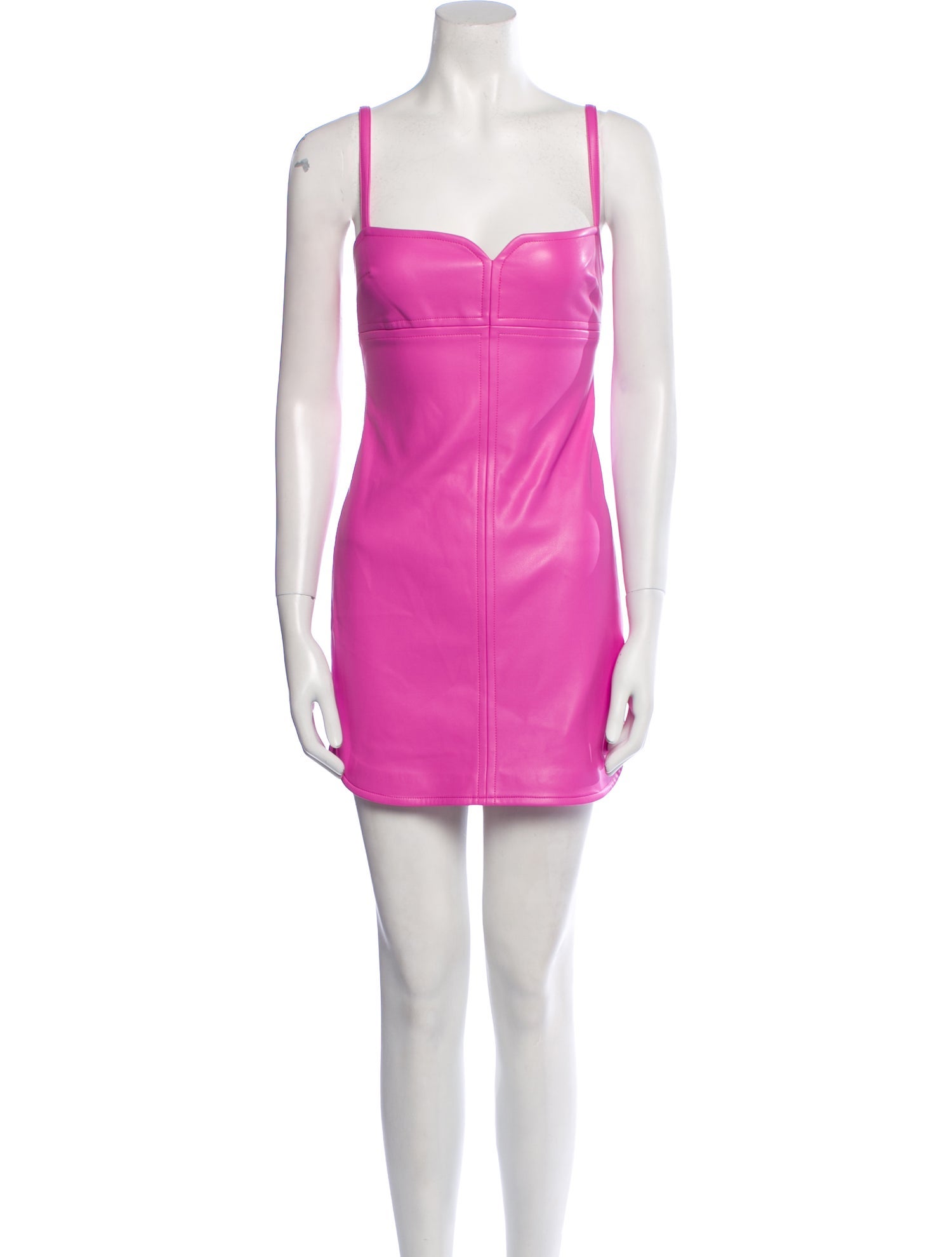 Alexis Faux Leather Mini Dress w/ Tags