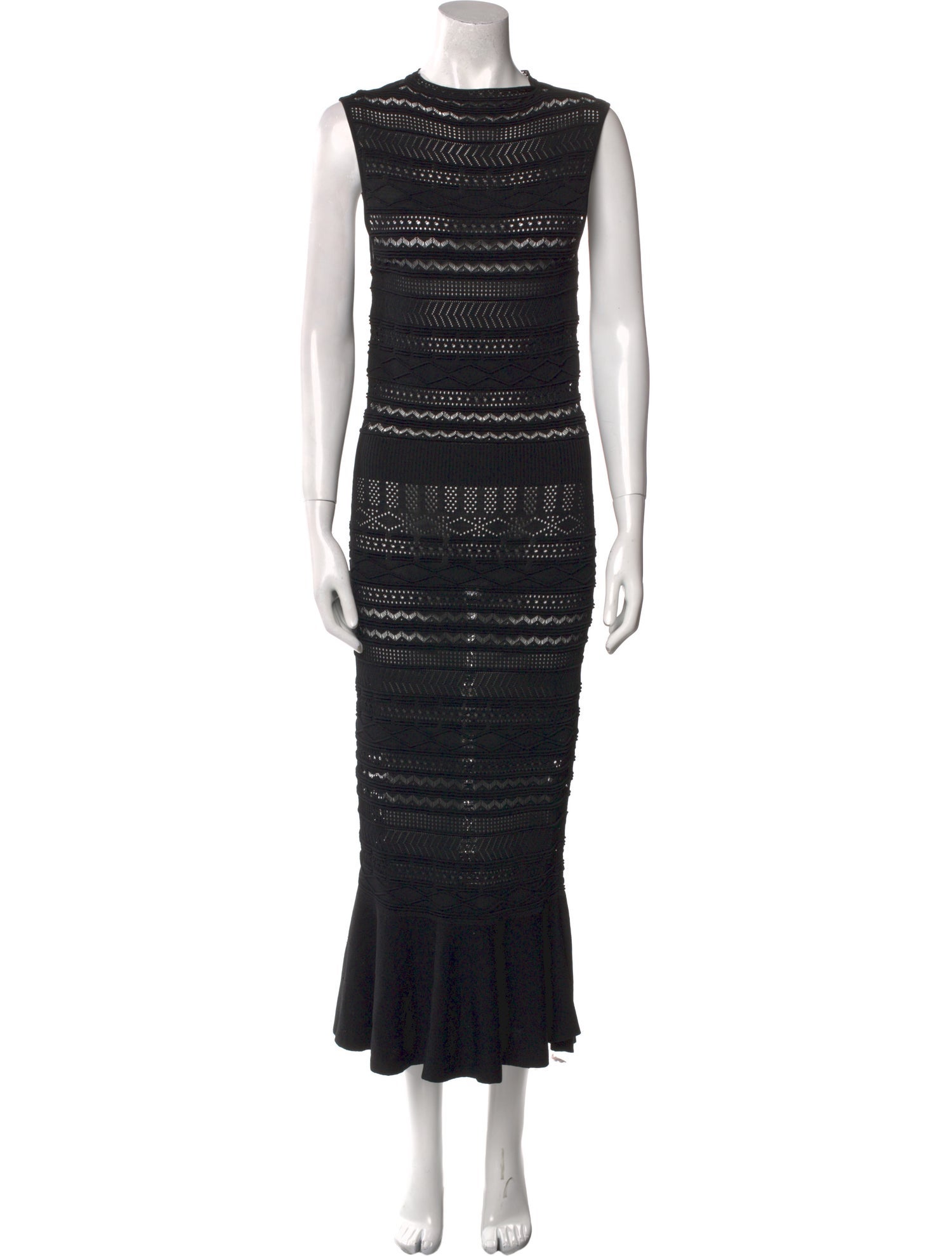 Alexis Crew Neck Long Dress