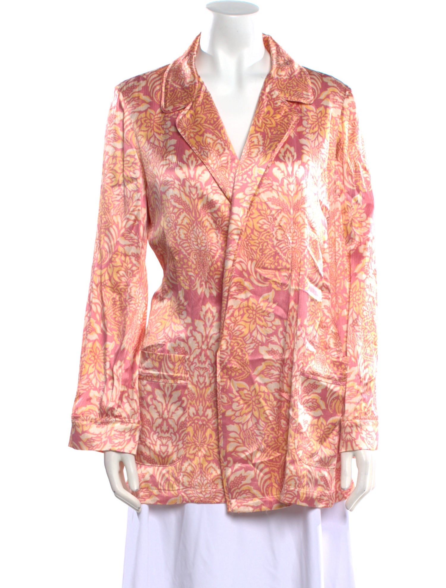 Alexis Paisley Print V-Neck Tunic