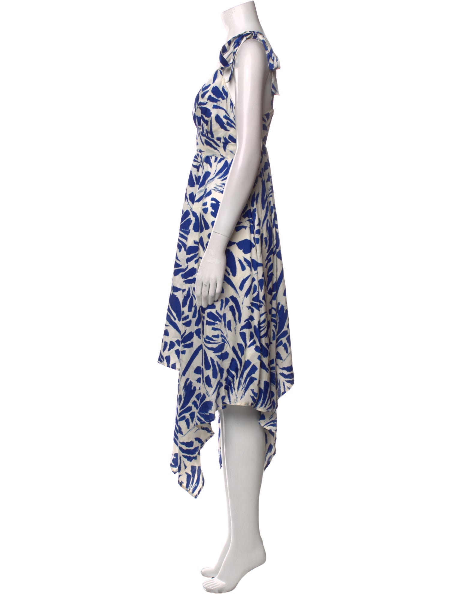 Alexis Printed Midi Length Dress