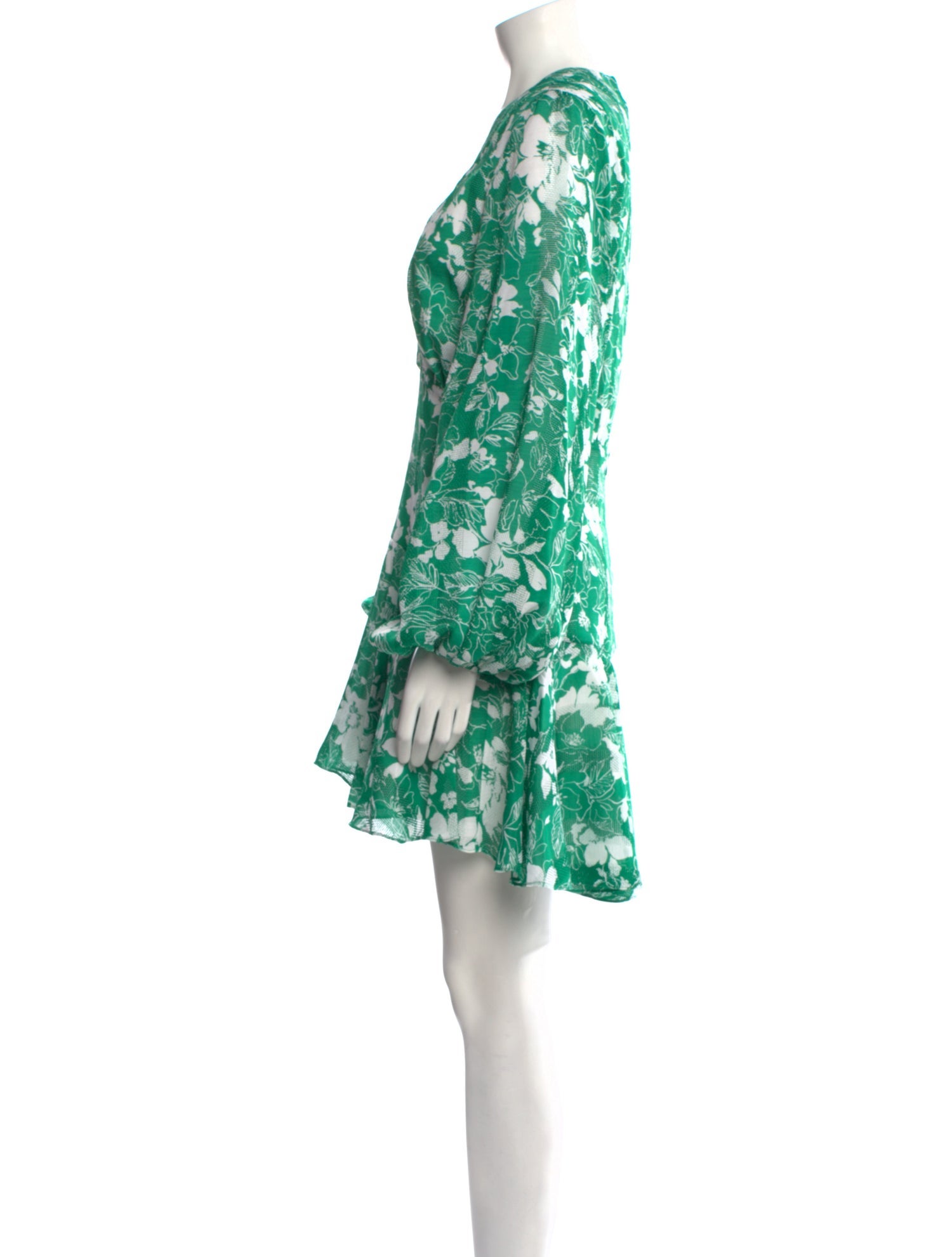 Alexis Floral Print Mini Dress