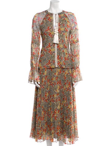 Alexis Suits and Sets Floral Print Skirt Set S