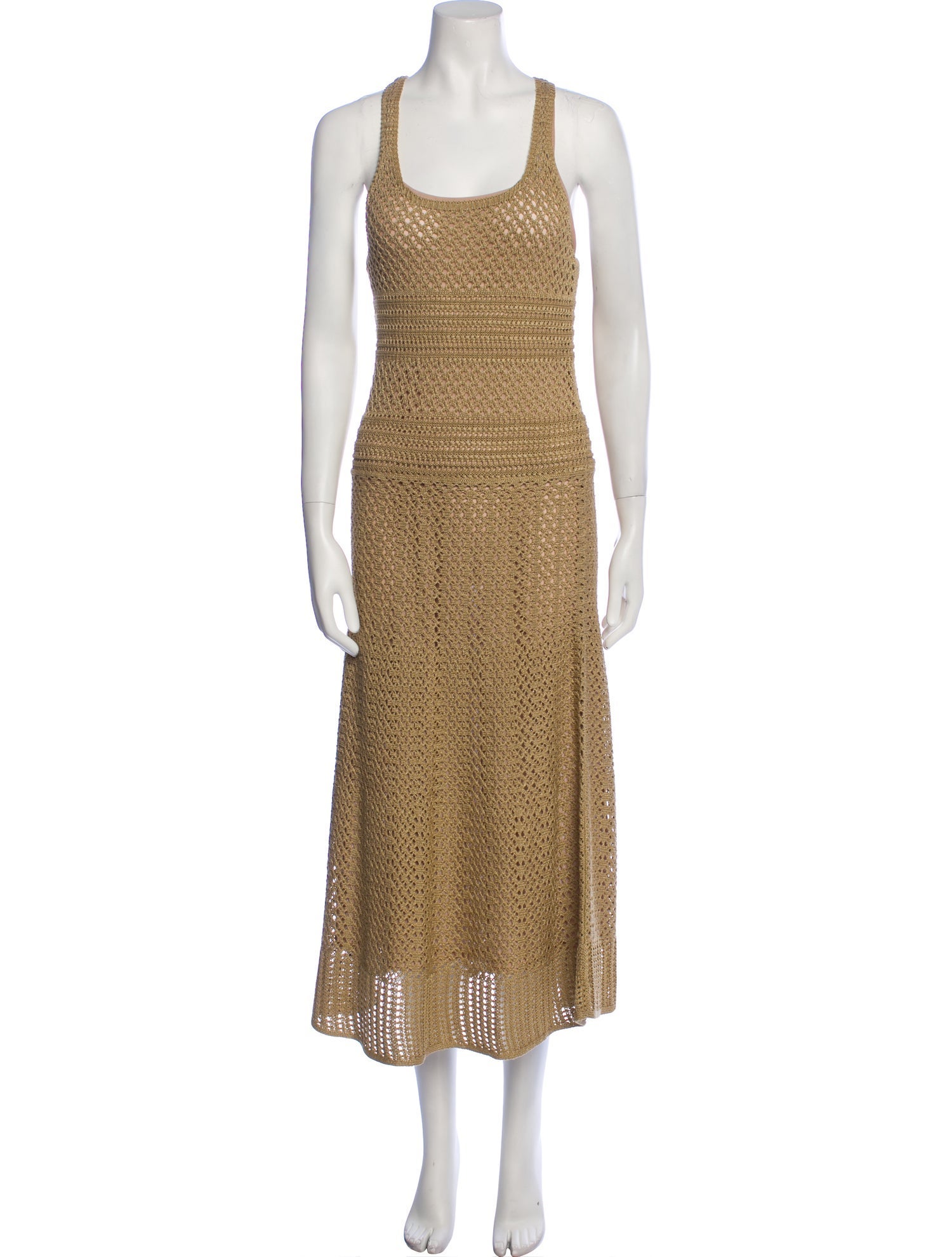 Alexis Scoop Neck Long Dress