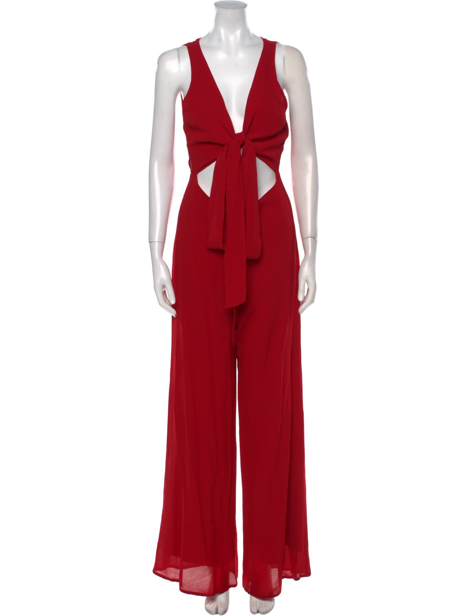 Alexis Plunge Neckline Jumpsuit