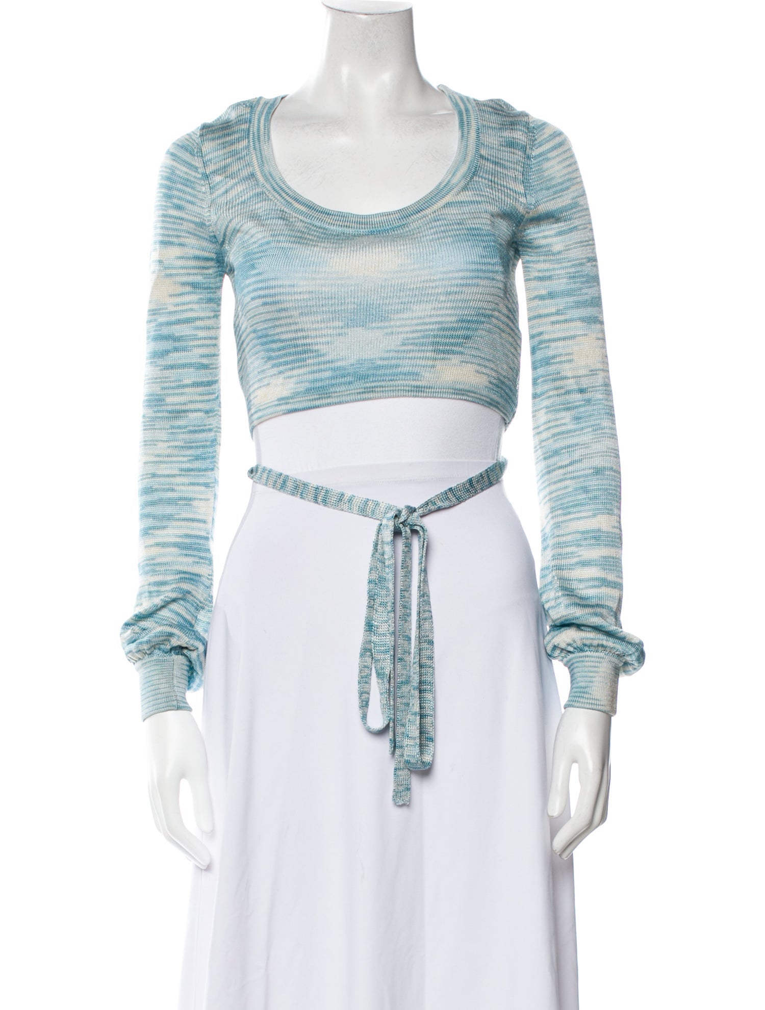 Alexis Striped Scoop Neck Sweater