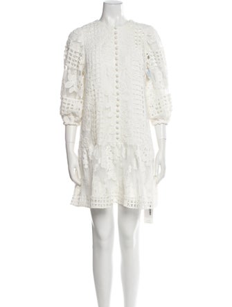 Alexis Crew Neck Mini Dress