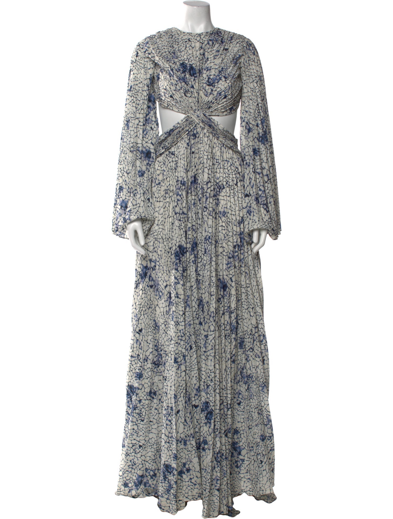 Alexis Printed Long Dress