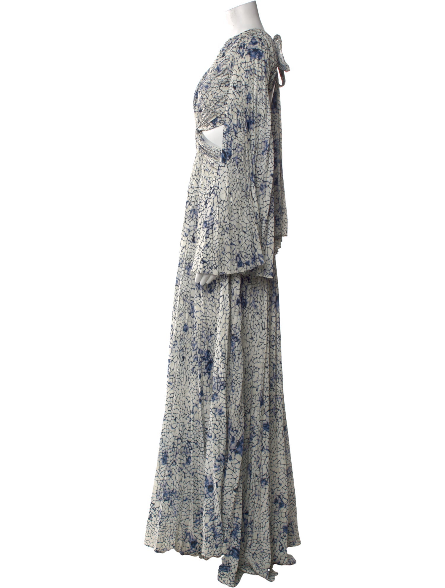 Alexis Printed Long Dress