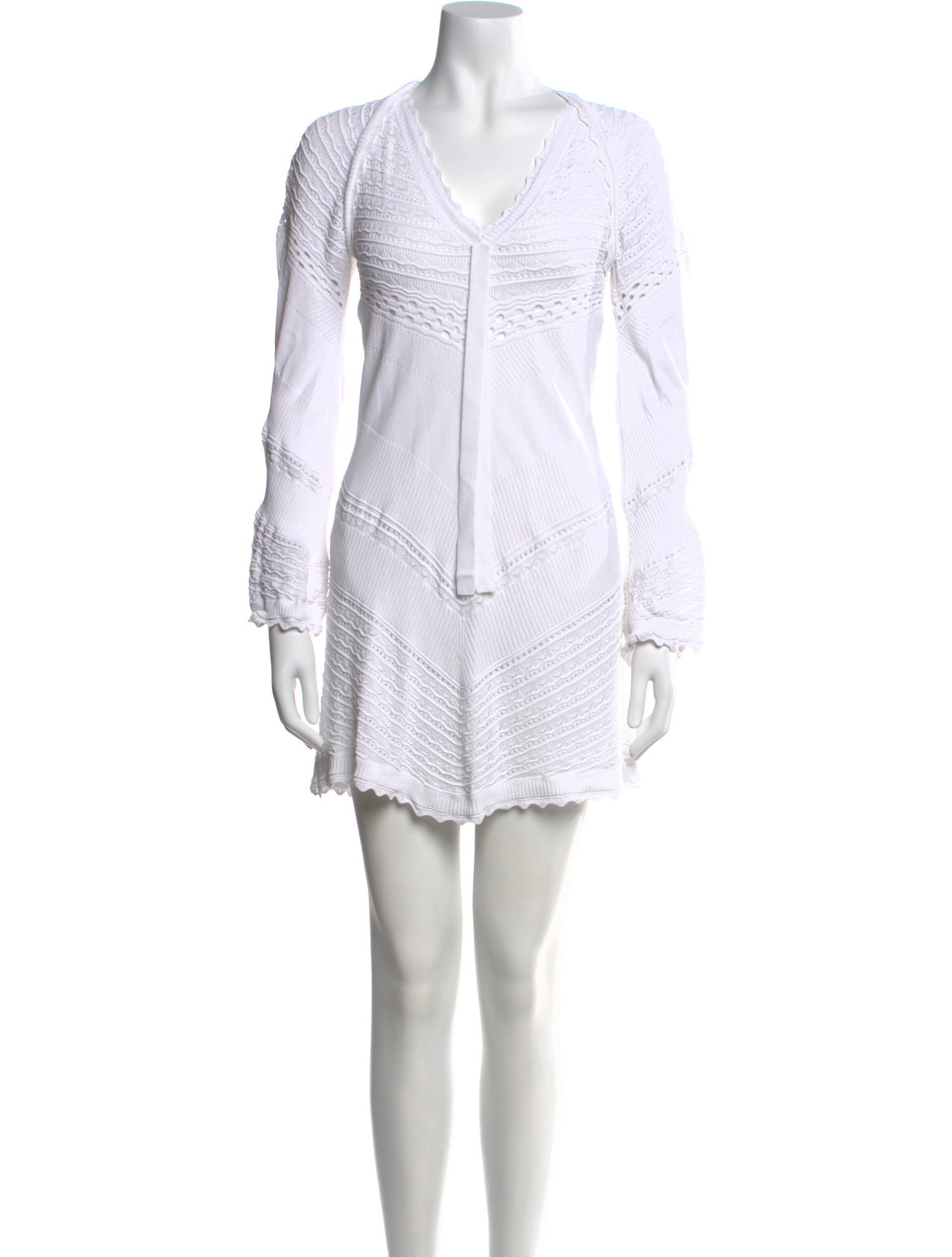 Alexis V-Neck Mini Dress