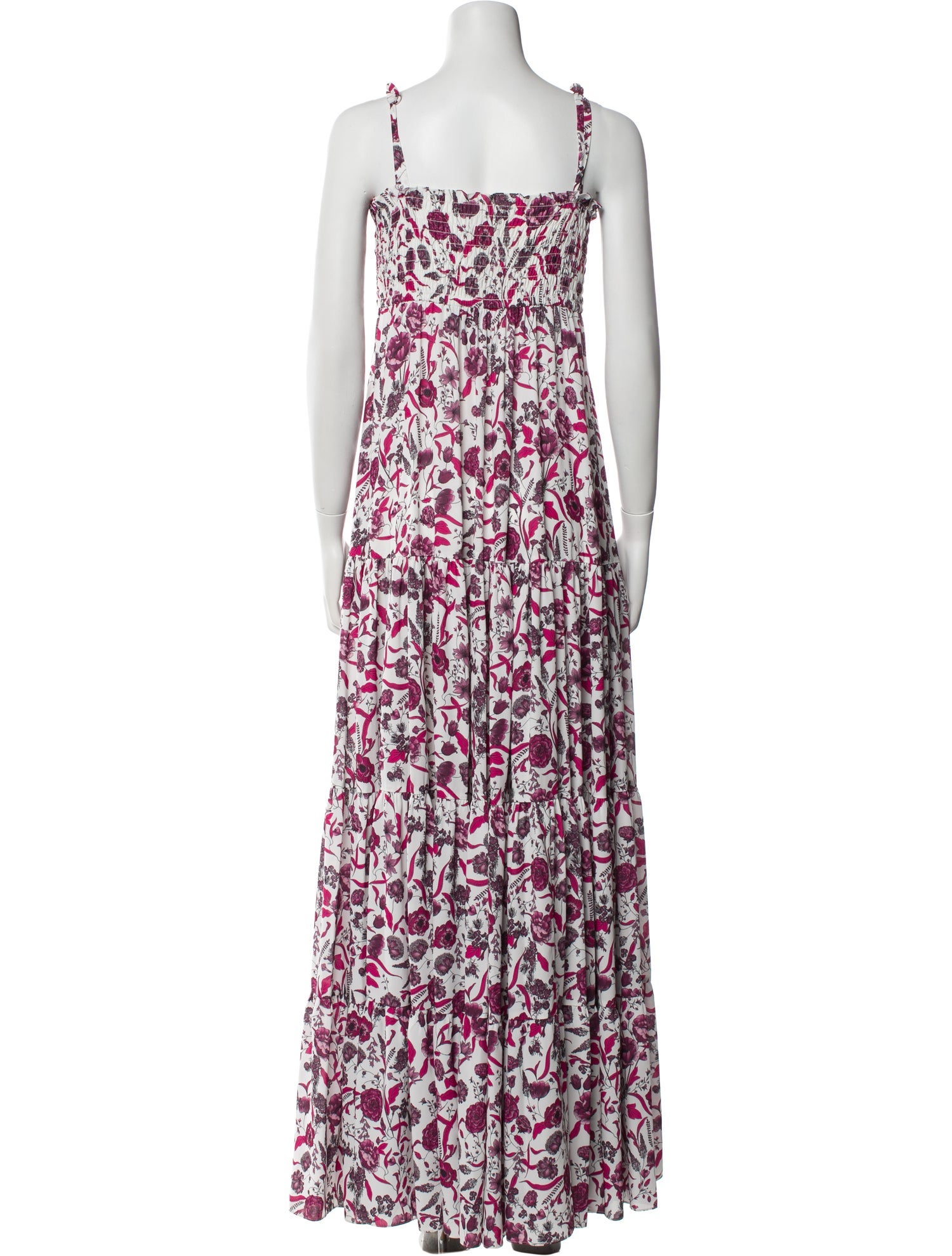 Alexis Floral Print Long Dress