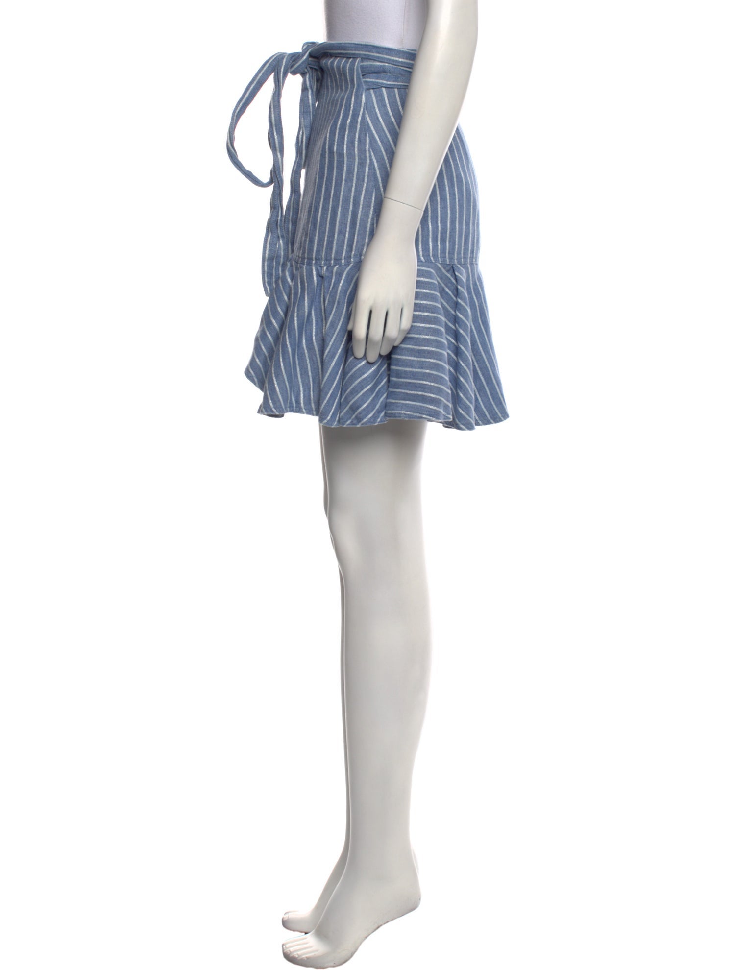 Alexis Striped Mini Skirt