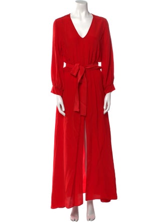 Alexis Silk Long Dress