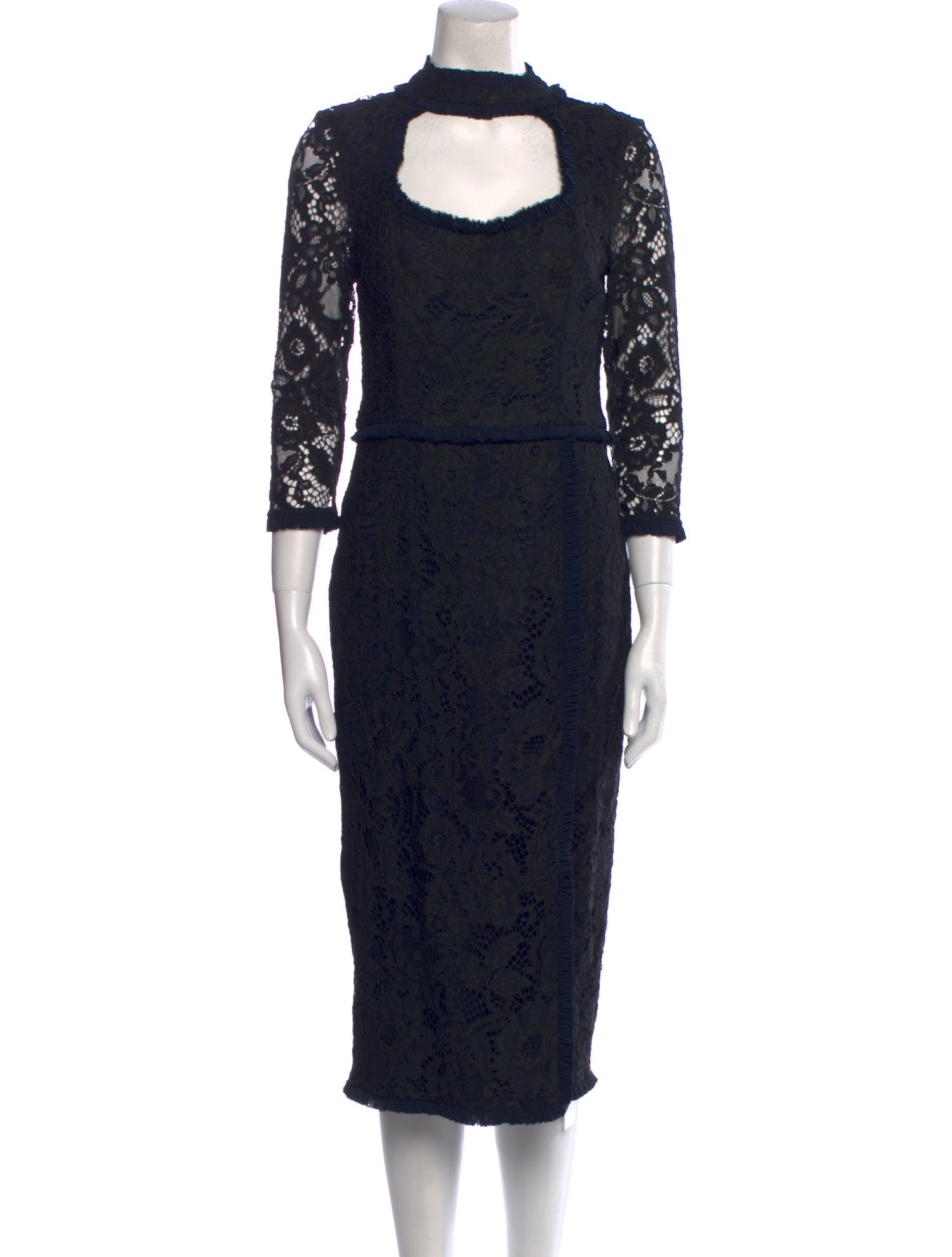 Alexis Nylon Midi Length Dress