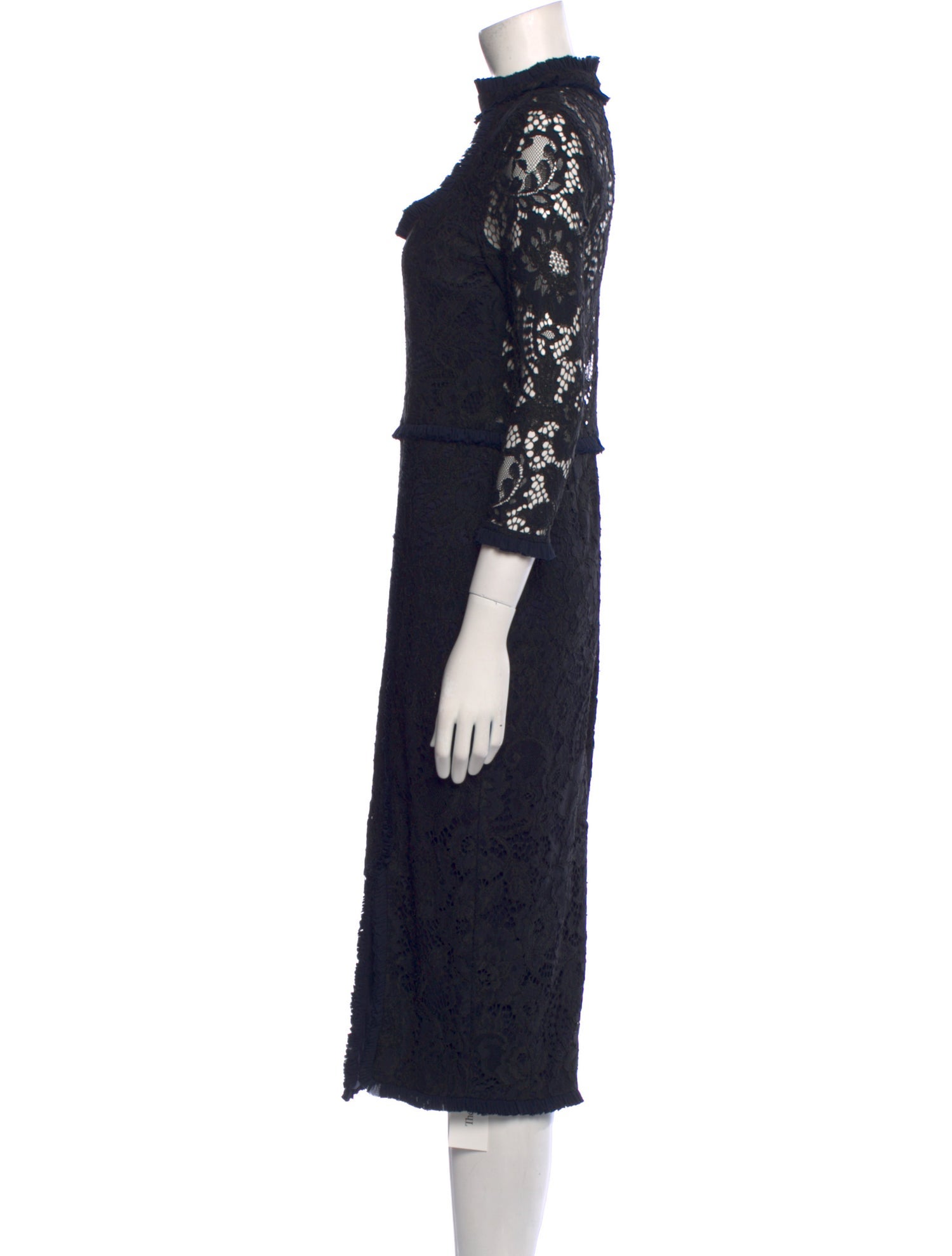 Alexis Nylon Midi Length Dress