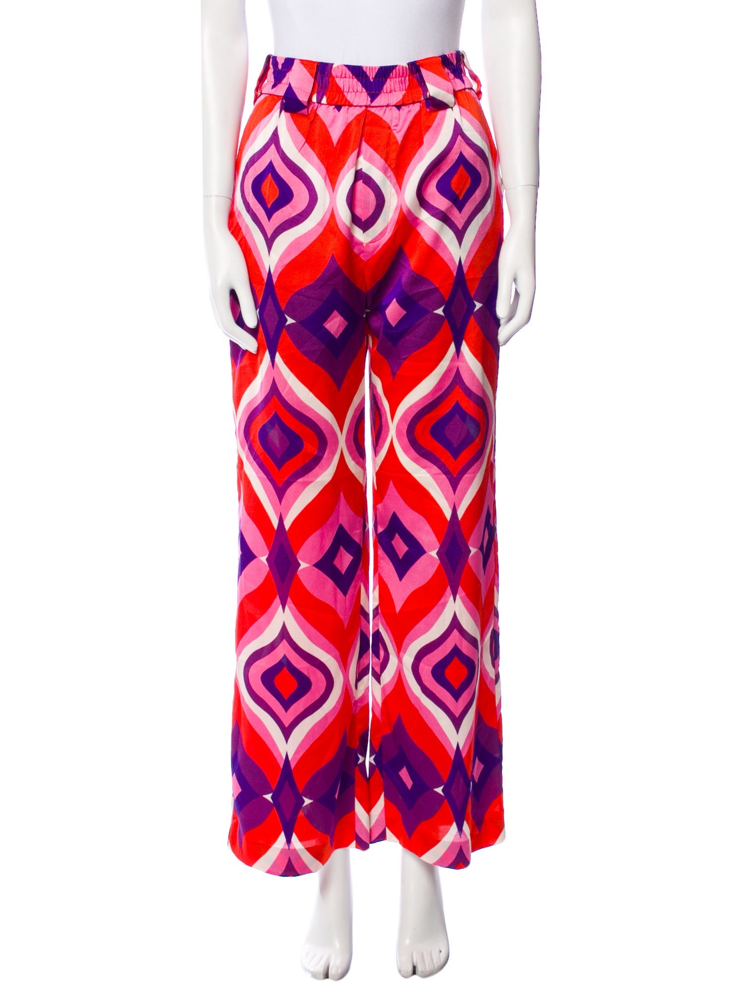 Alexis Printed Straight Leg Pants