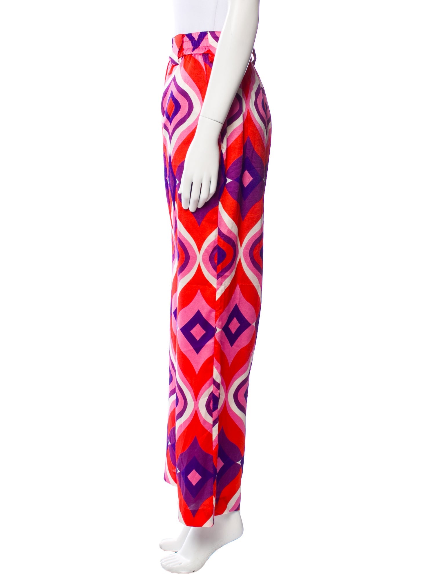 Alexis Printed Straight Leg Pants