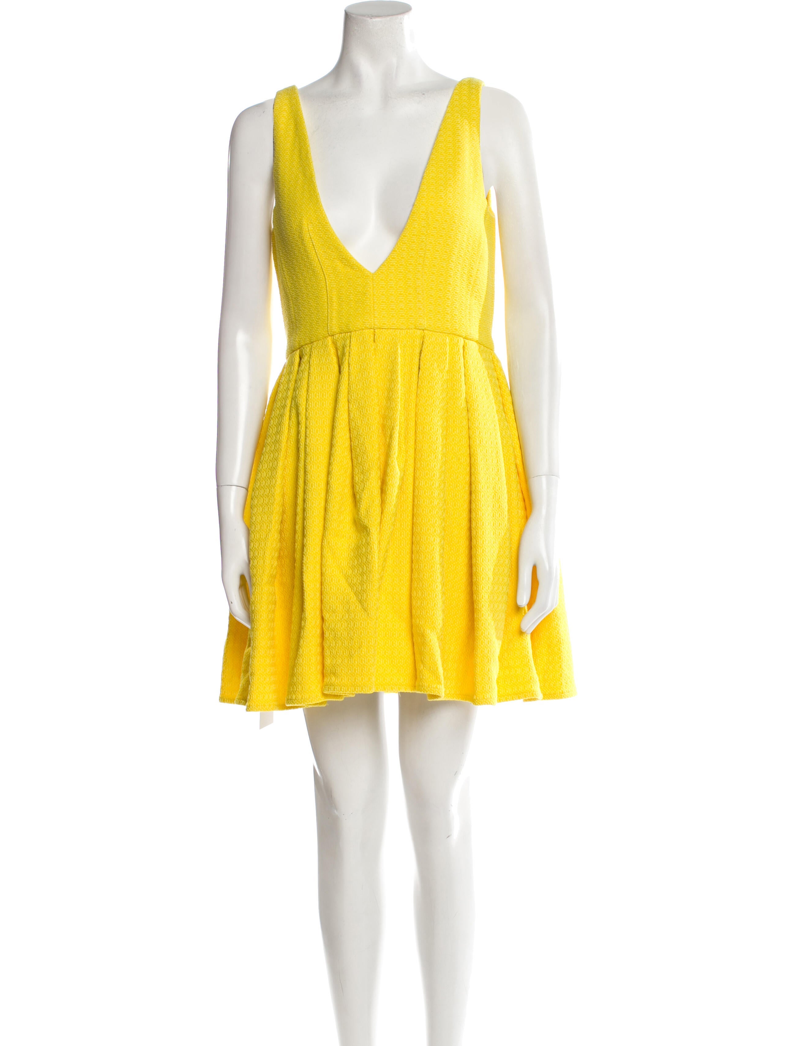 Alexis V-Neck Mini Dress