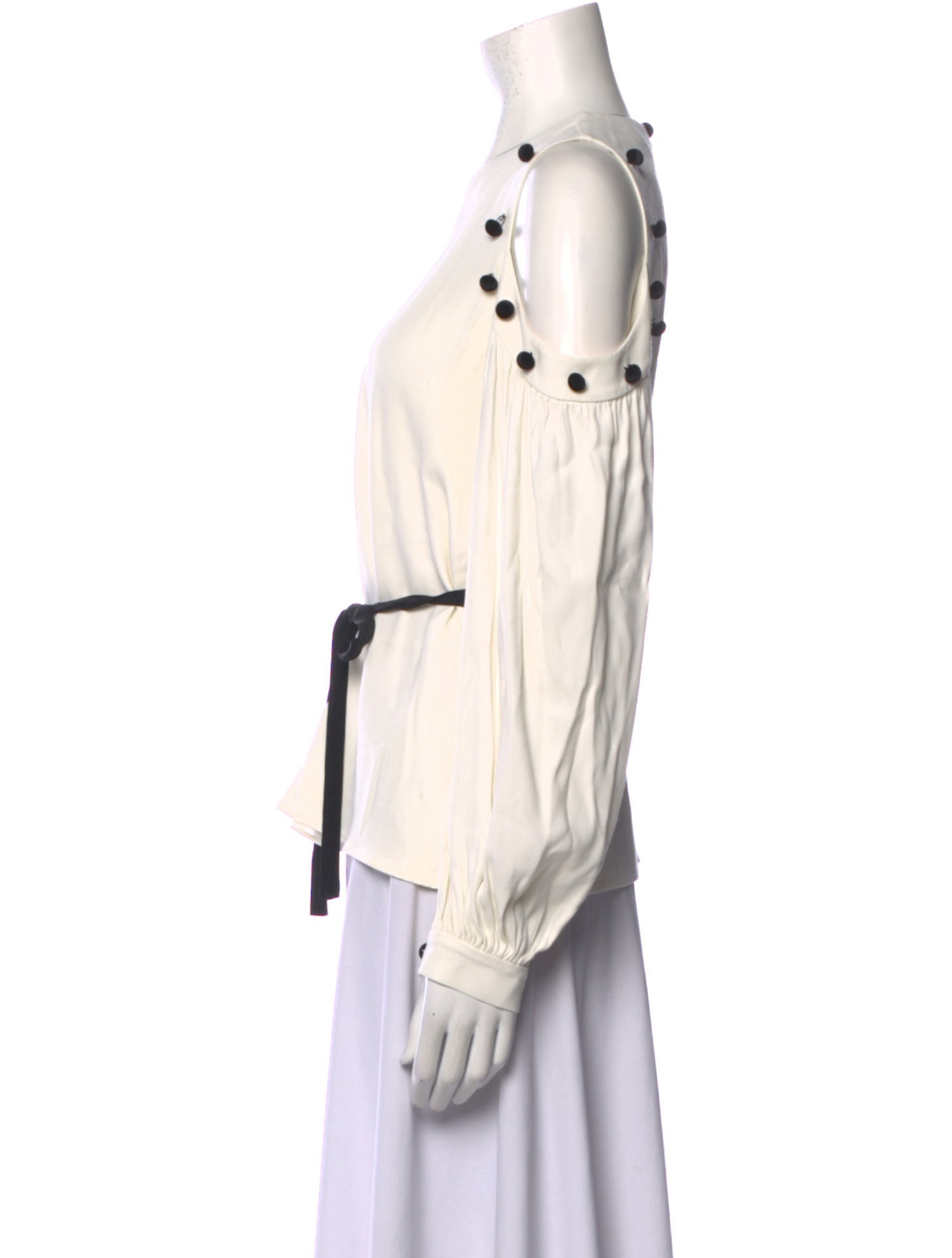 Alexis Crew Neck Long Sleeve Blouse