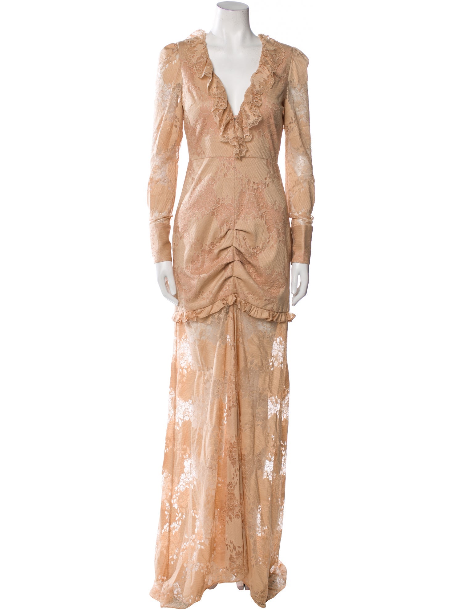 Alexis Nylon Long Dress