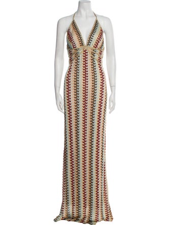 Alexis Printed Long Dress