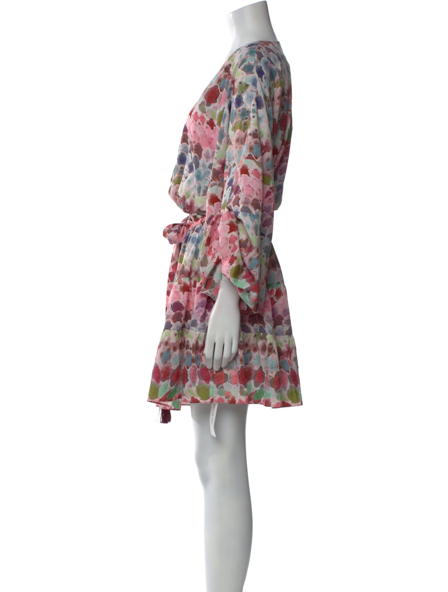 Alexis Printed Knee-Length Dress