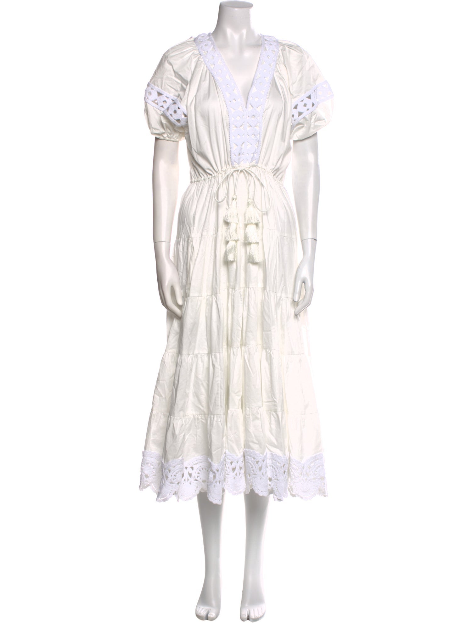 Alexis V-Neck Long Dress w/ Tags