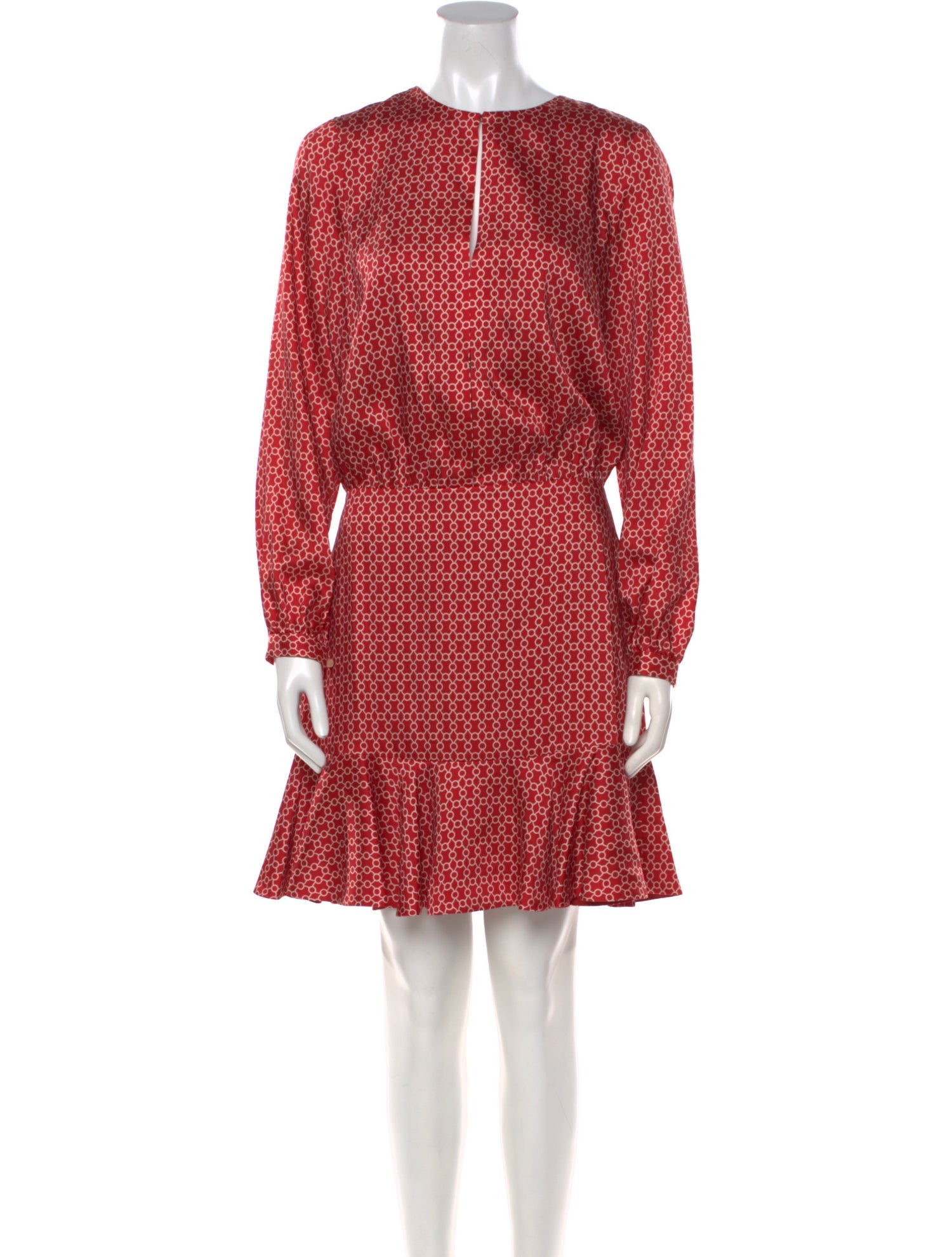 Alexis Printed Knee-Length Dress w/ Tags