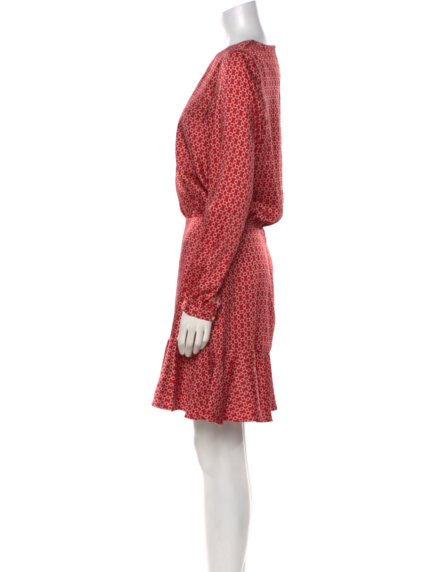 Alexis Printed Knee-Length Dress w/ Tags