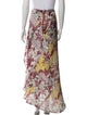 Alexis Floral Print Long Skirt