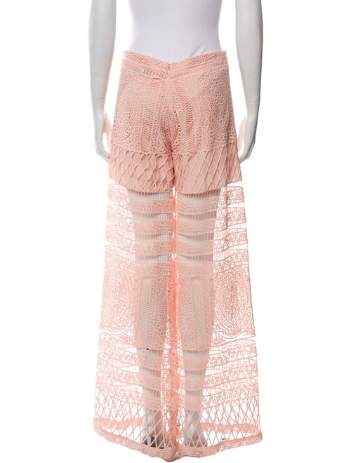 Alexis Lace Pattern Wide Leg Pants