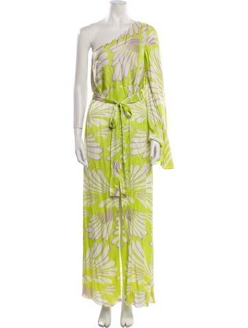 Alexis Dresses Printed Long Dress XS