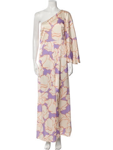 Alexis Dresses Floral Print Long Dress XS