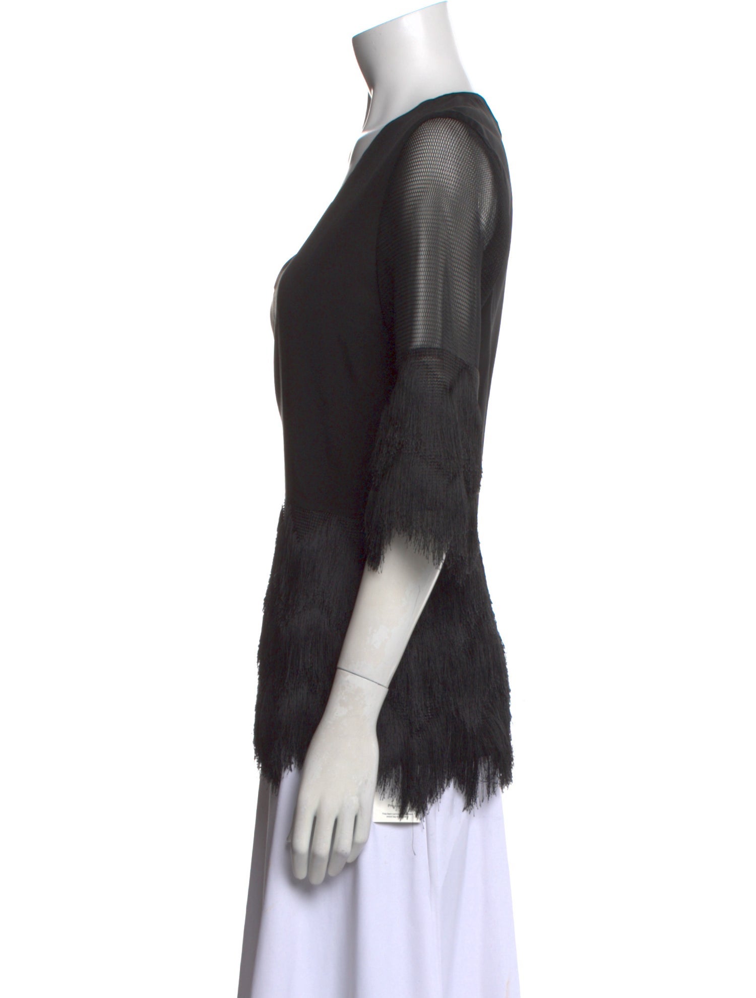 Alexis Silk V-Neck Top