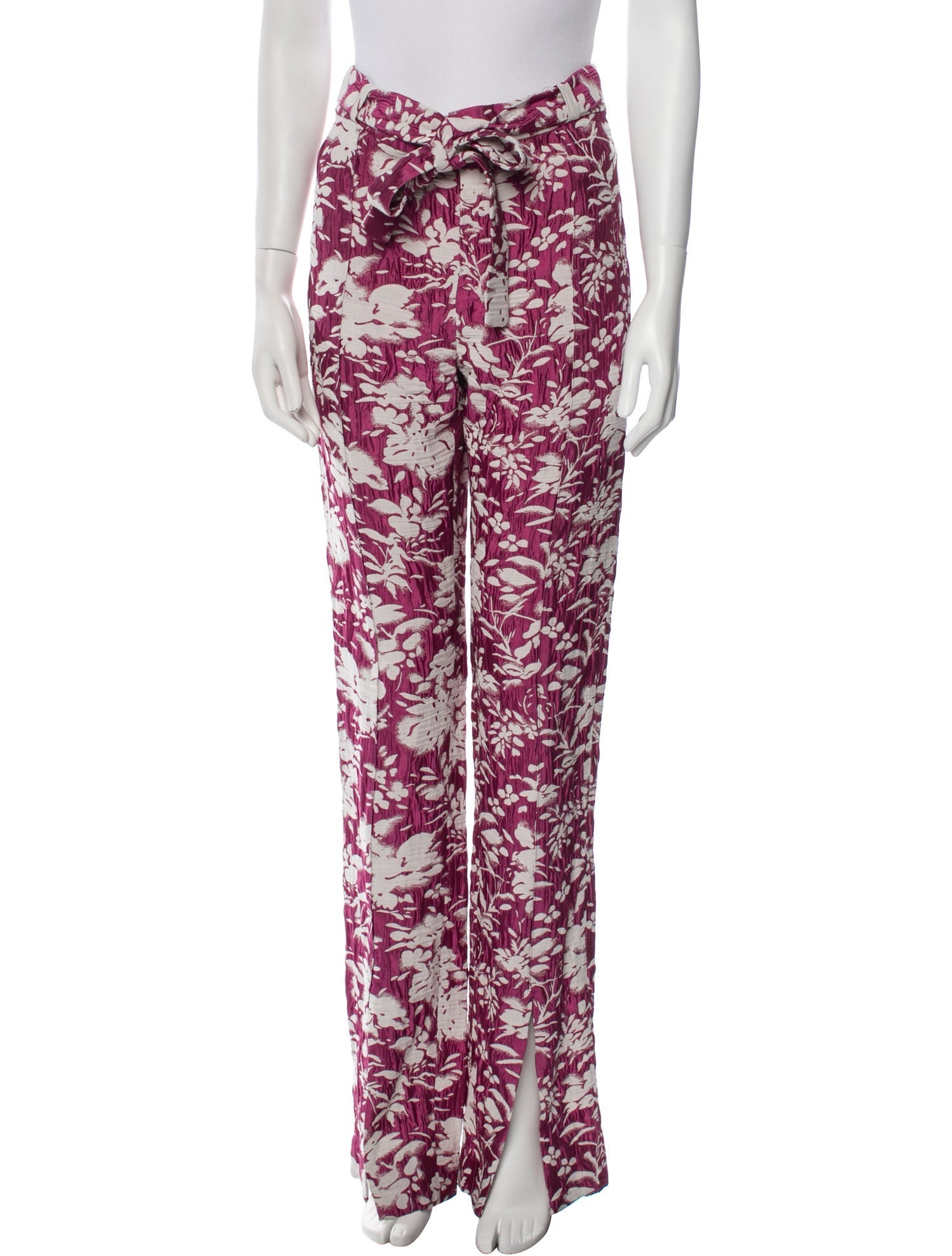 Alexis Floral Print Straight Leg Pants