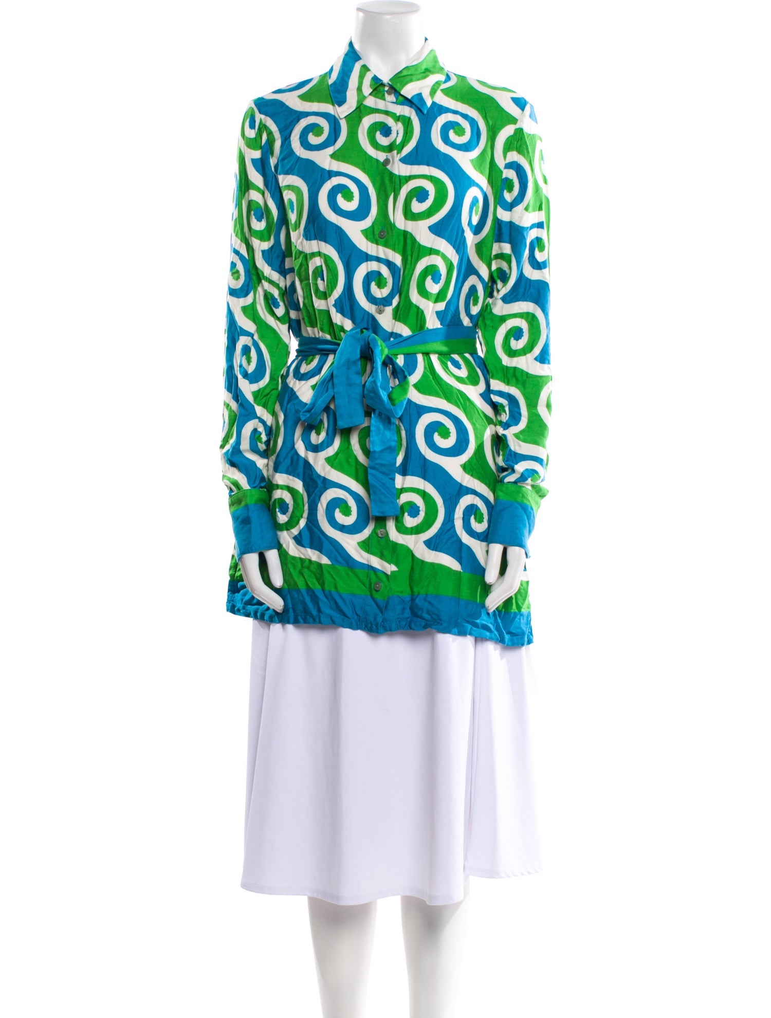 Alexis Printed Long Sleeve Tunic