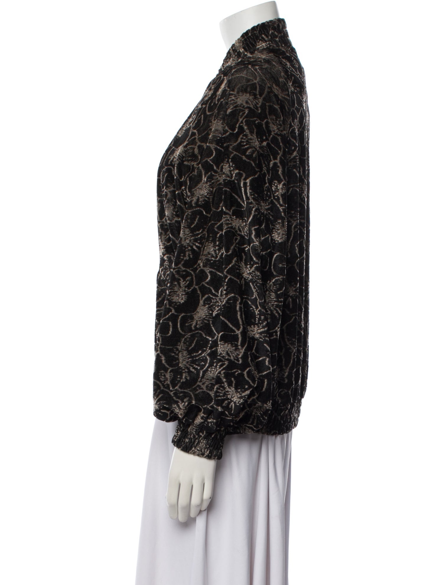 Alexis Floral Print Bomber Jacket