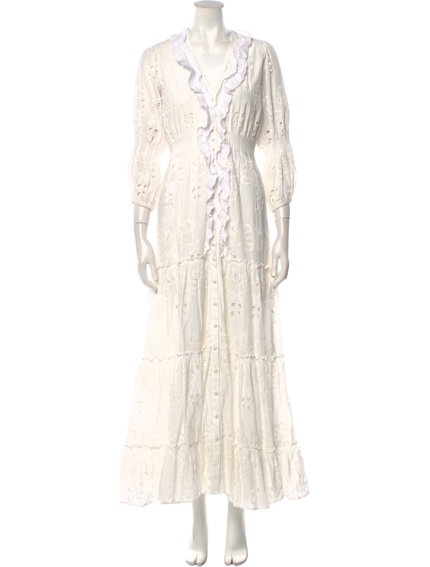 Alexis V-Neck Long Dress