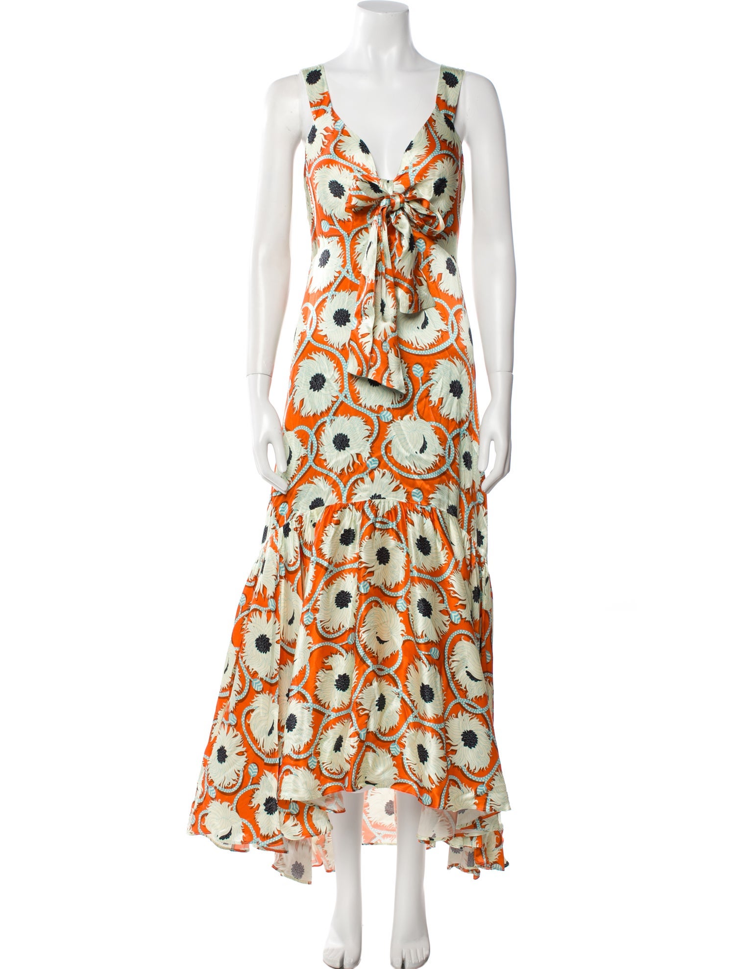 Alexis Printed Long Dress