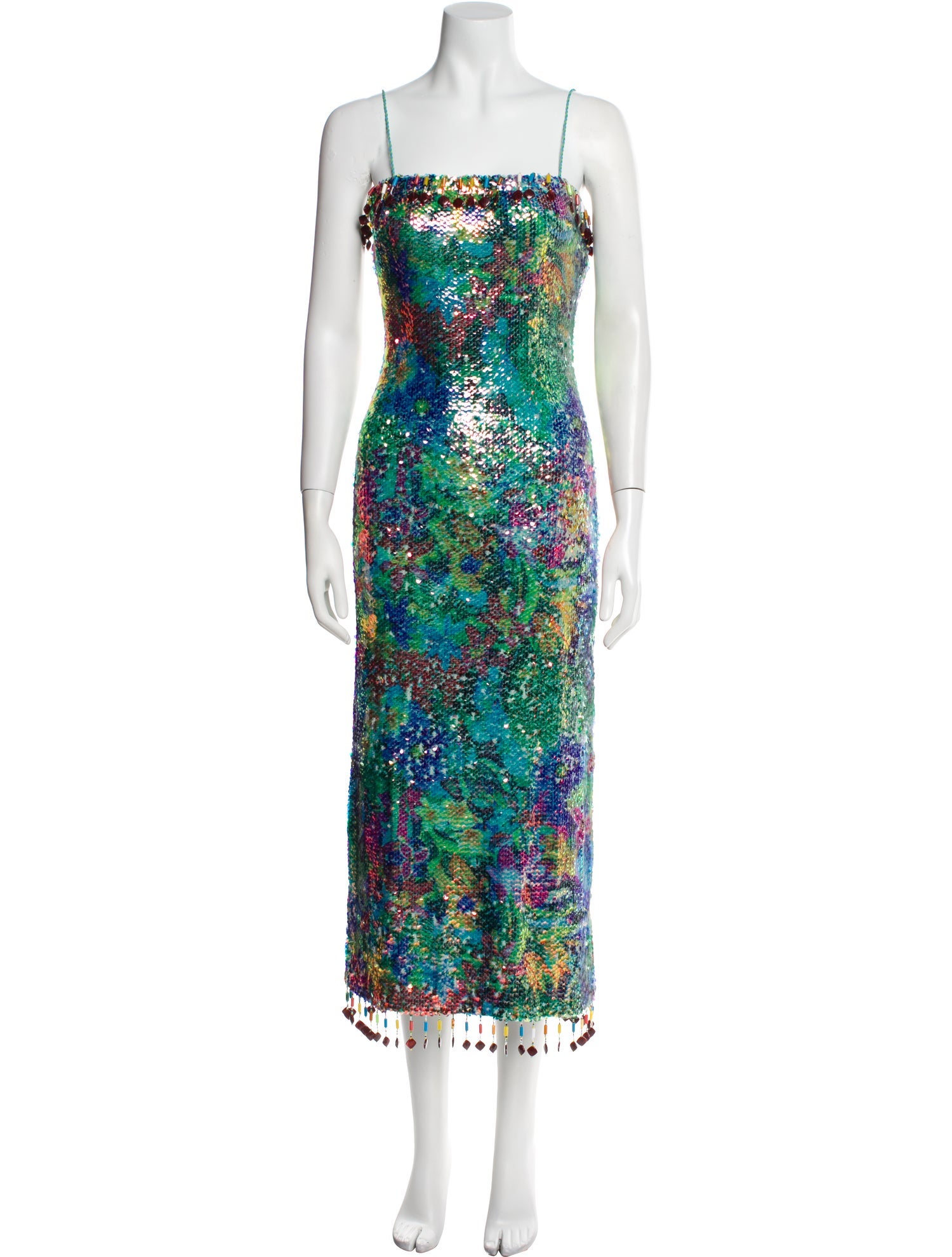 Alexis Floral Print Long Dress