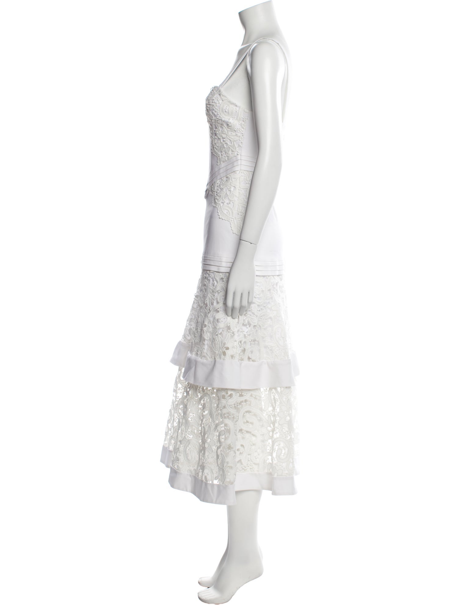 Alexis Square Neckline Long Dress